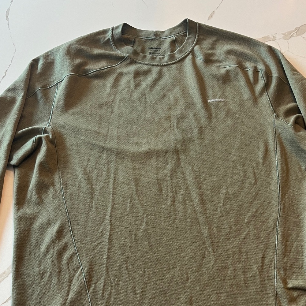 Patagonia Men's Long Sleeve Shirt - Forest Green